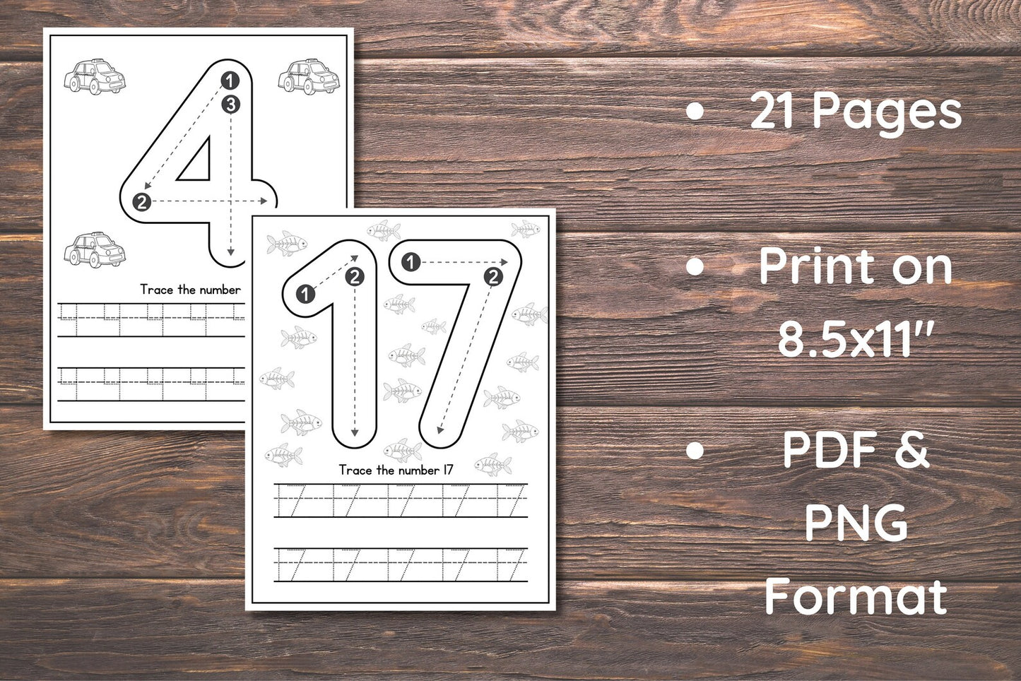 20 Number tracing worksheets, traceable numbers, preschool worksheets, 0-20 Printable Number Tracing, Kids Tracing, Handwriting Practice