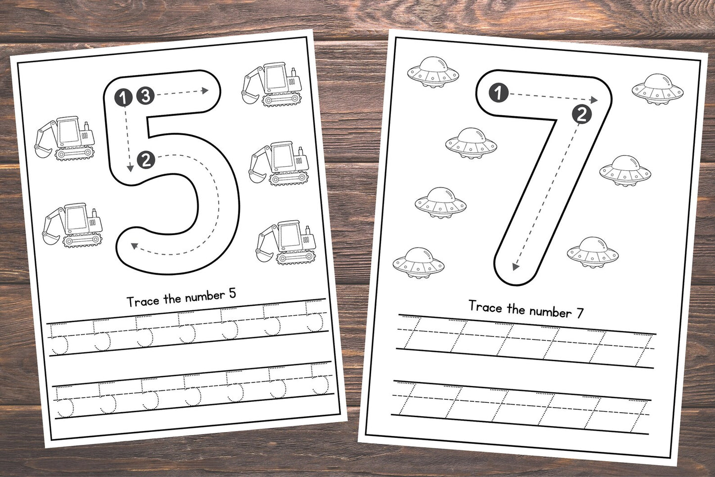 20 Number tracing worksheets, traceable numbers, preschool worksheets, 0-20 Printable Number Tracing, Kids Tracing, Handwriting Practice