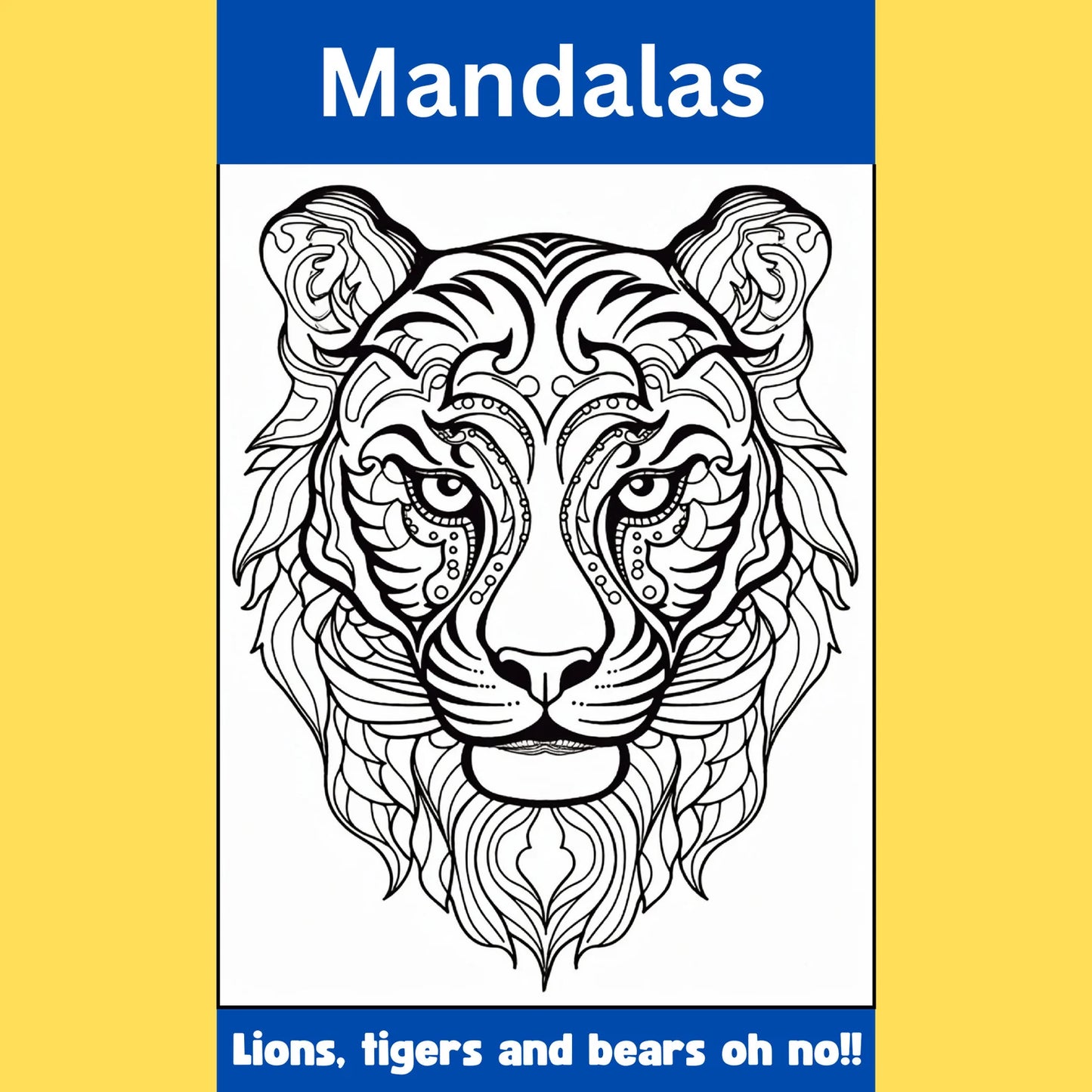 1000 Animal Coloring Pages for Kids Printable | Easy Coloring Book for Preschool & Toddlers | Fun Educational Activities | PLR Bundle | PDF