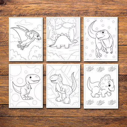 300+ Dinosaur Coloring Pages | Kids Printable Coloring Book PDF | Toddler Activity Book | Preschool Busy Book | Dinosaur Coloring Printables