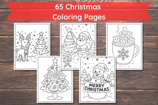 Christmas Coloring Pages, Christmas Coloring Book, Christmas Coloring Sheets, Kids Christmas Coloring Pages, Xmas Coloring Pages